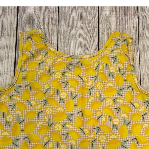 Lands' End floral Yellow and blue women’s cotton Tops Bundle of 2/size M - Picture 4 of 13